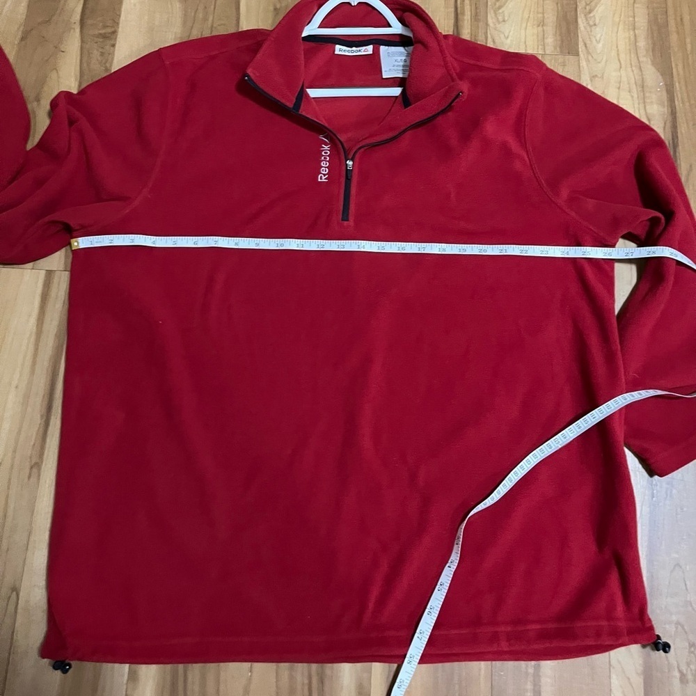 Reebok Men's Bold Red Performance Jacket - Picture 9 of 10